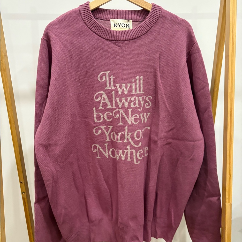 Women's Crewneck Sweater - Purple